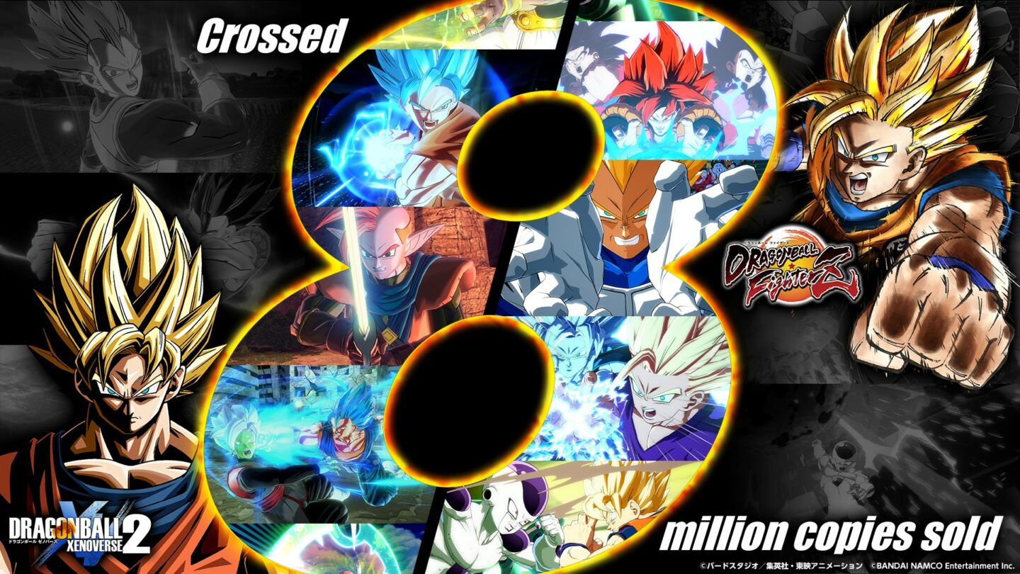 Dragon Ball FighterZ en Dragon Ball Xenoverse 2 – 8 Miljoen+ verkopen beide