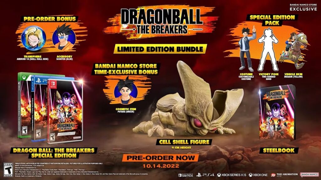 Dragon Ball: The Breakers – October release, Frieza trailer