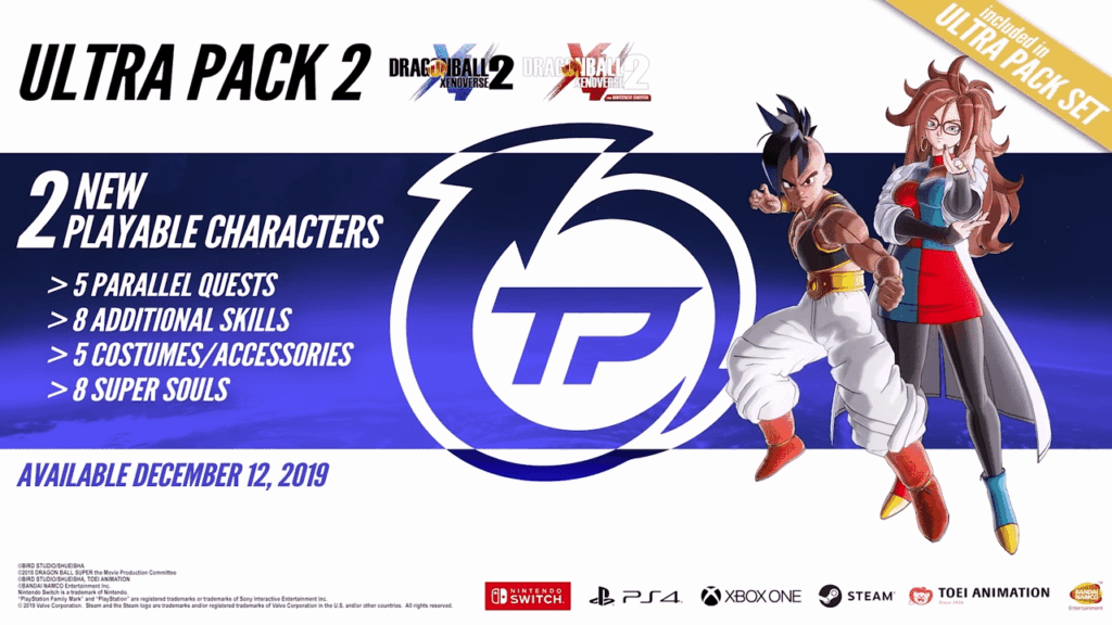 Dragon Ball Xenoverse 2 – Ultra Pack 2 gelanceerd Dragon Ball Xenoverse 2 – Ultra Pack 2 gelanceerd