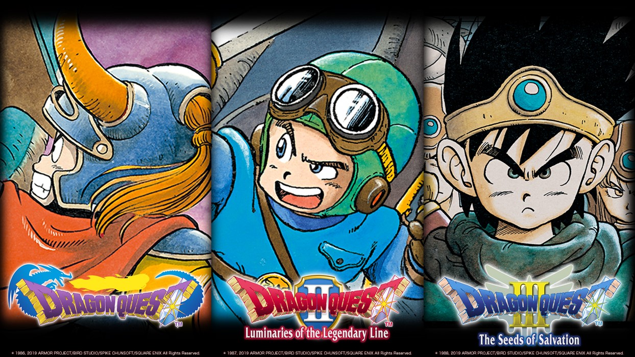 Dragon Quest I, II, en III – Fysieke editie