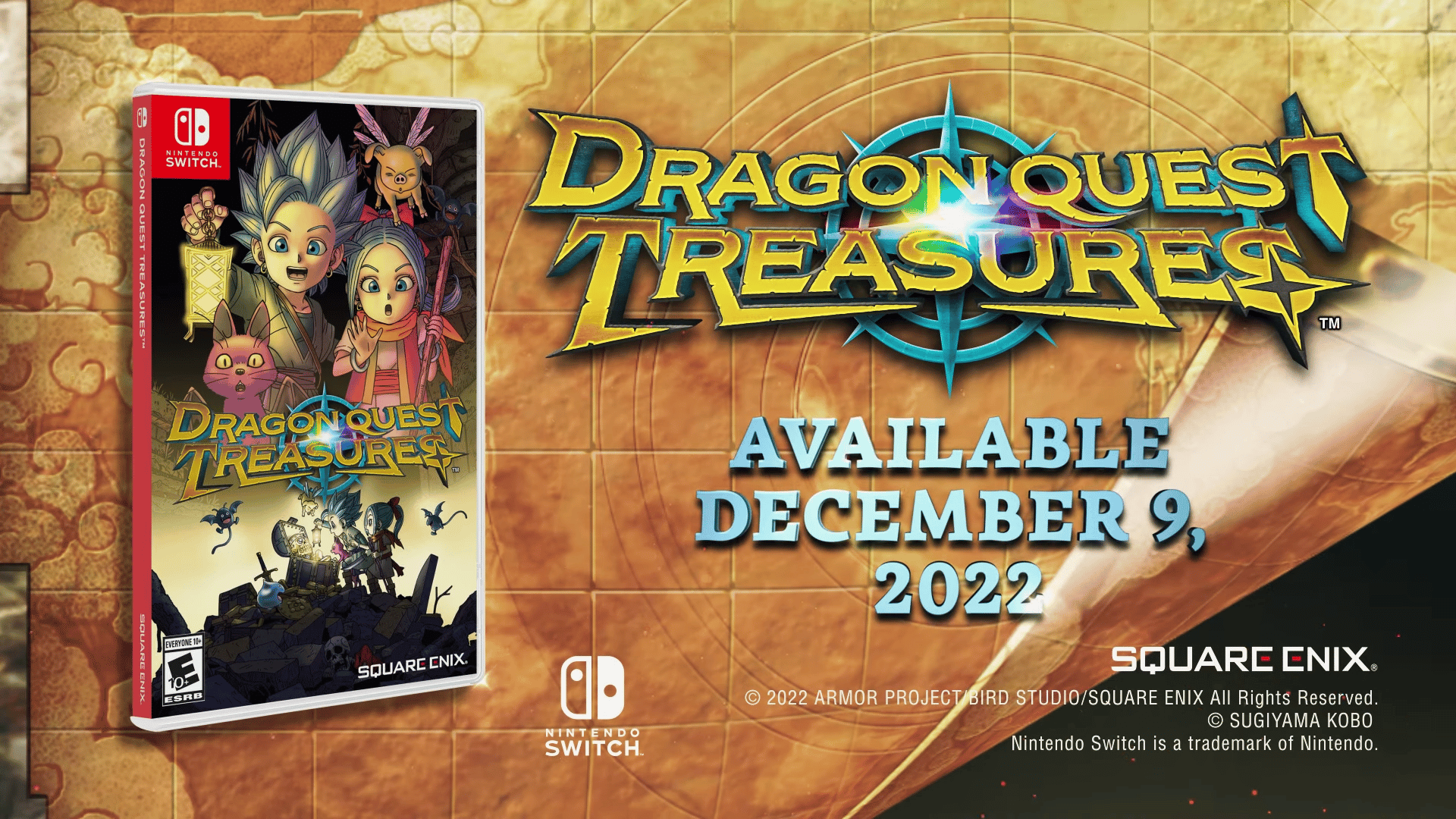 Dragon Quest Treasures – 14 minuten overview trailer