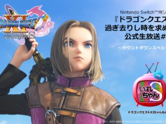 Dragon Quest XI Channel S livestream today will feature Mr. Sakurai