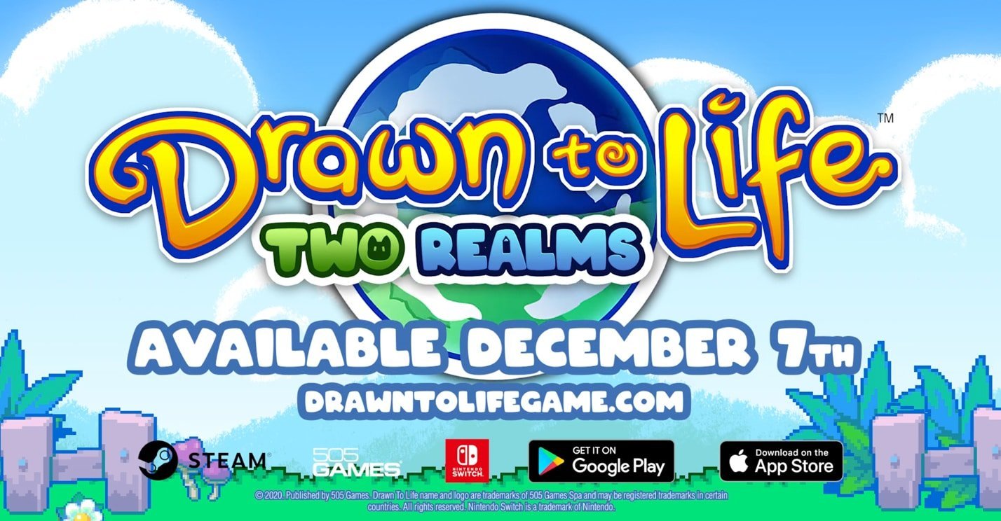 Drawn to Life: Two Realms komt 7 December Drawn to Life: Two Realms komt 7 December