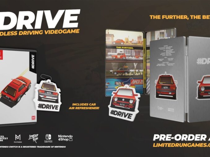 Nieuws - #DRIVE fysieke edities aangekondigd, pre-orders begonnen op 26 oktober