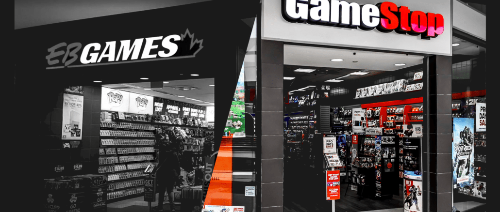 EB Games Canada rebrand tegen het einde van dit jaar naar GameStop