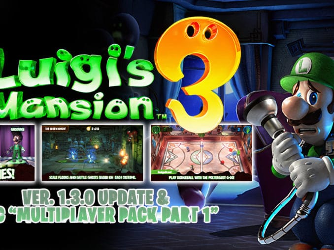 Nieuws - Luigi’s Mansion 3 – Multiplayer DLC Pack 1 Live 