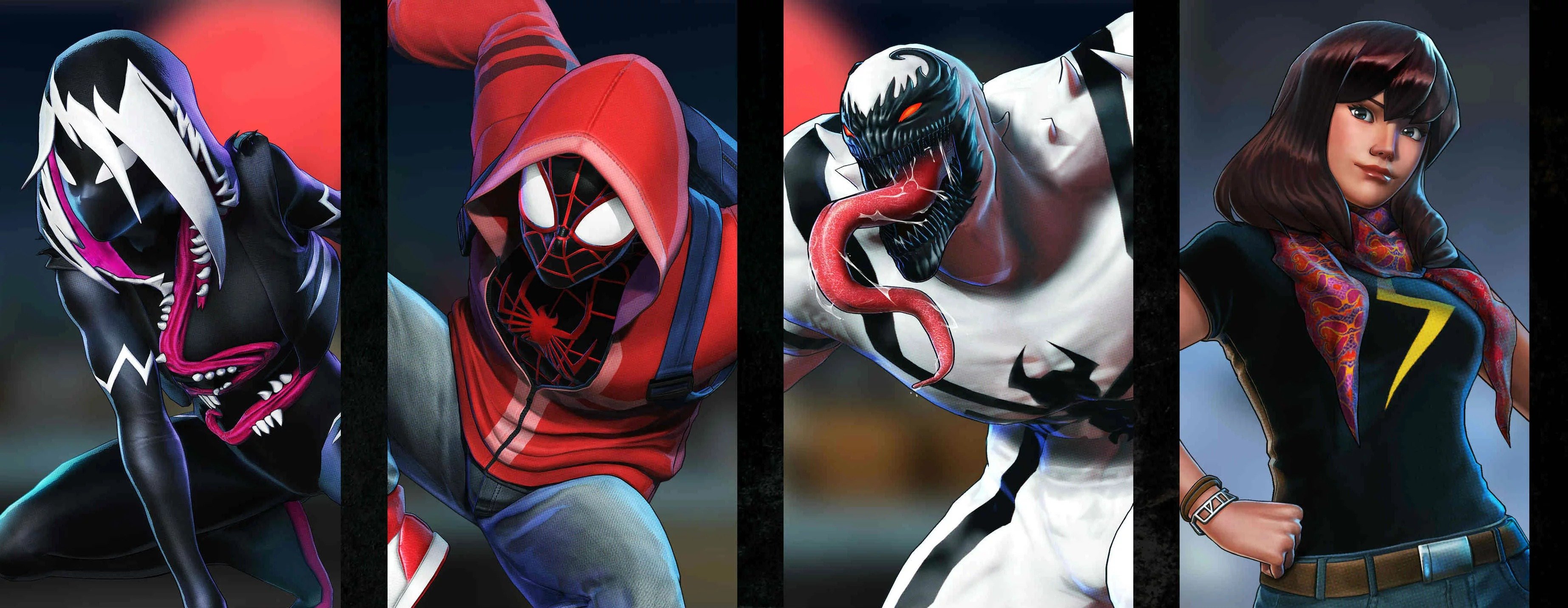 Marvel Ultimate Alliance 3 – Gwenom, Anti-Venom, And Street Wear Costumes