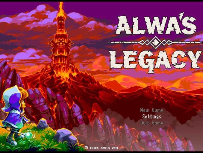 Nieuws - Eldn Pixels – Alwa’s Legacy Launch Trailer 