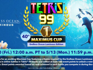 Endless Ocean Luminous Thema in Tetris 99 Maximus Cup