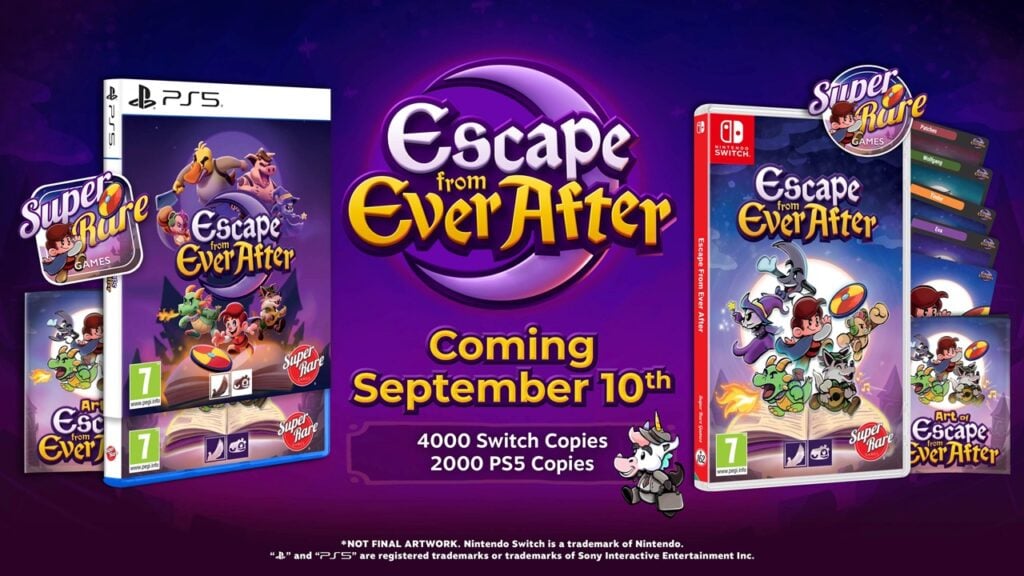 Escape From Ever After Gets 4,000-Copy Nintendo Switch Physical Release