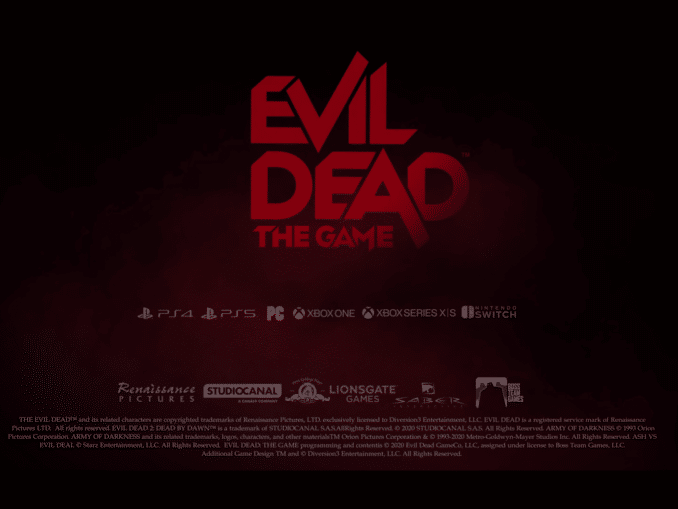 Nieuws - Evil Dead: The Game – Uitgesteld tot 2022 