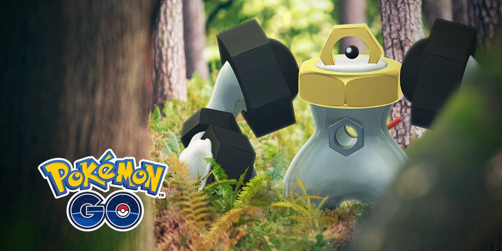 Evolutie van mythische Pokémon Meltan