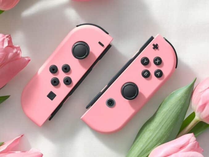 News - Exclusive Pastel Pink Joy-con Set for Nintendo Switch and Princess Peach Showtime 