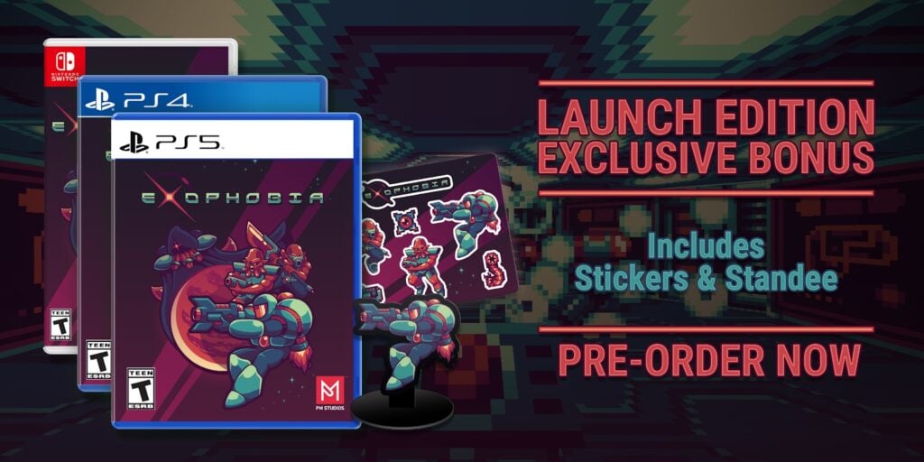 Exophobia: PM Studios kondigt fysieke release van Retro Sci-Fi FPS aan