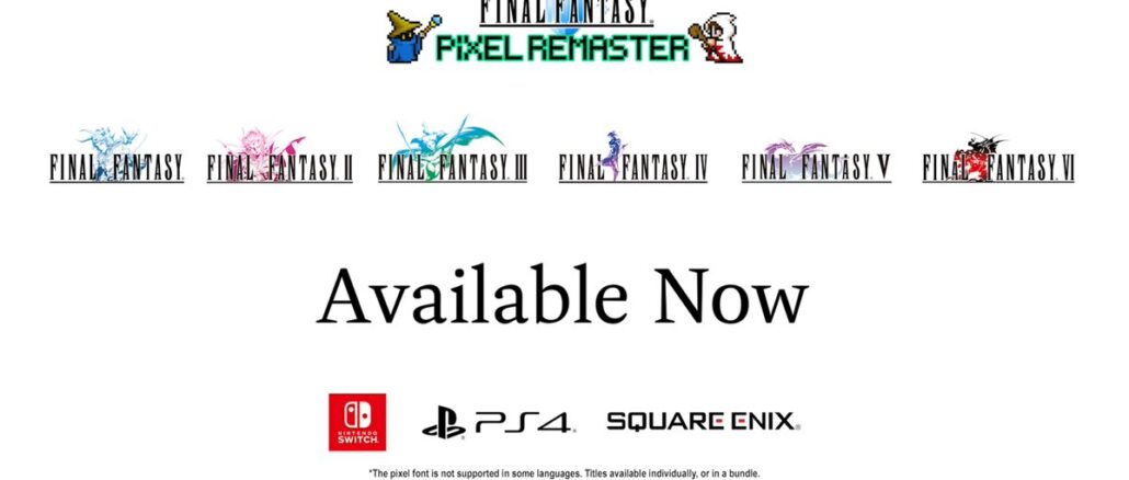 Ervaar de klassiekers Final Fantasy 1-6 – Nieuwe functies en verbeterde gameplay