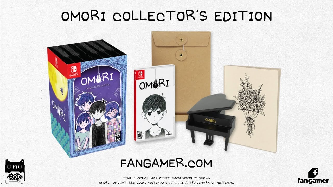 Ervaar het derde jubileum van OMORI: Collector’s Edition pre-order en online concertviering met Fangamer en Omocat