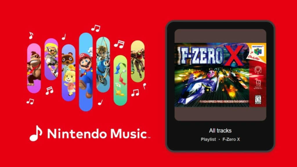 Experience the F-Zero X Soundtrack on the Nintendo Music App
