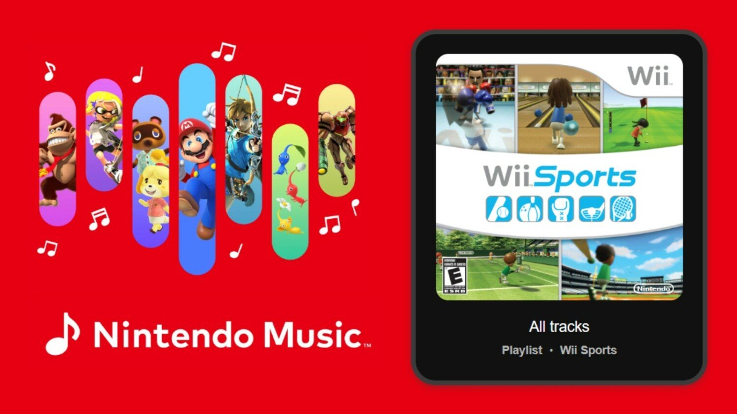 Ervaar de Wii Sports Soundtrack met Nintendo Music
