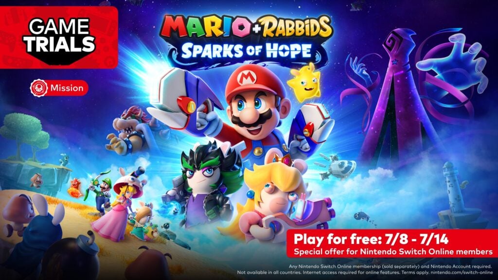 Explore Mario + Rabbids: Sparks of Hope Free Trial With Nintendo Switch Online – Limited Time Offer