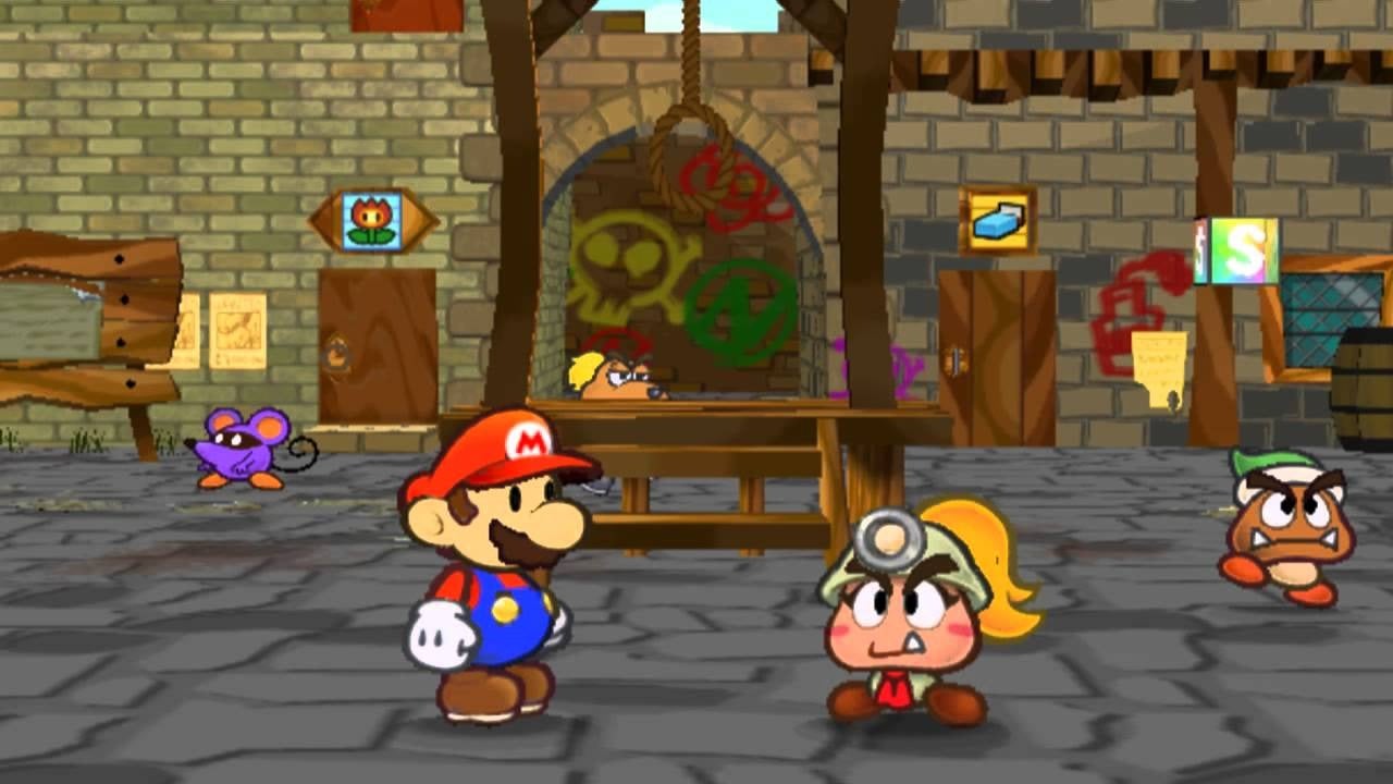 Rogueport verkennen: een voorproefje van Paper Mario: The Thousand-Year Door Remake