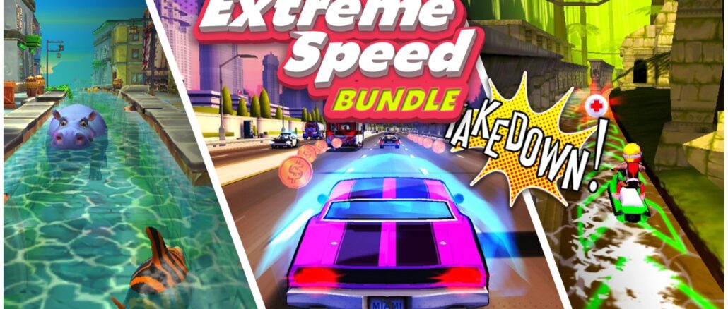 Extreme Speed Bundle Go! Fish Go! Adrenaline Rush, Jet Ski Rush