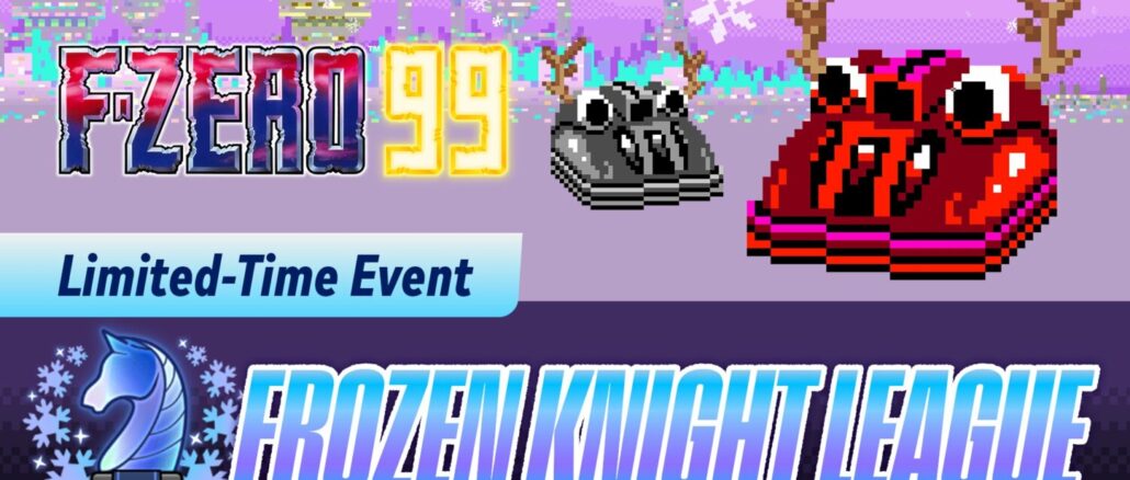 F-Zero 99’s Frozen Knight Cup: race op ijzige circuits voor exclusieve beloningen