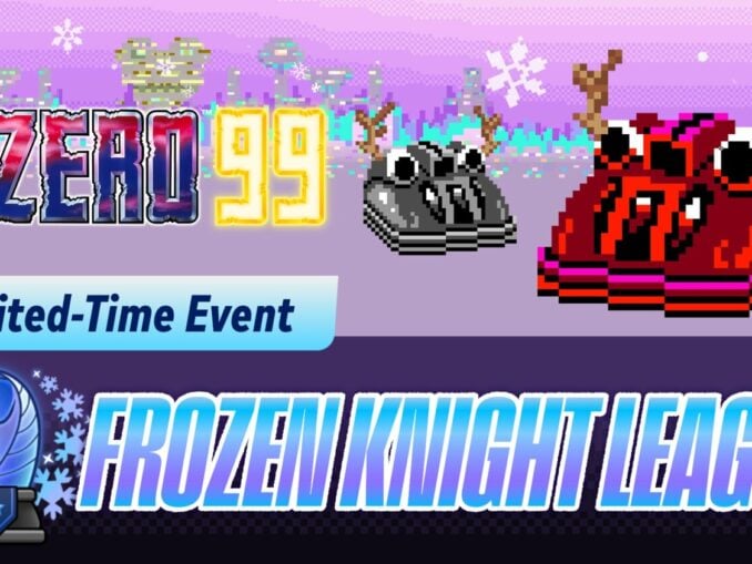 Nieuws - F-Zero 99’s Frozen Knight Cup: race op ijzige circuits voor exclusieve beloningen