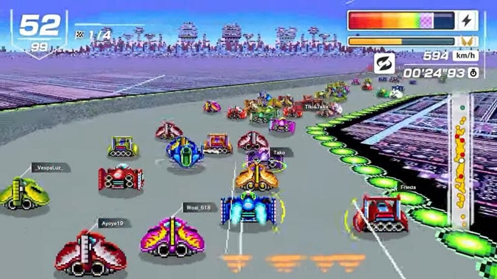 F-Zero 99: Racing to Glory in Nintendo’s Exclusive Online Thriller