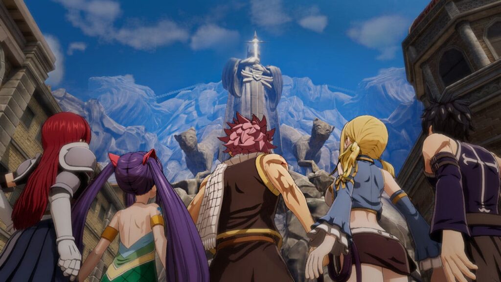 Fairy Tail – Battle Scene and Magic Gallery Gameplay