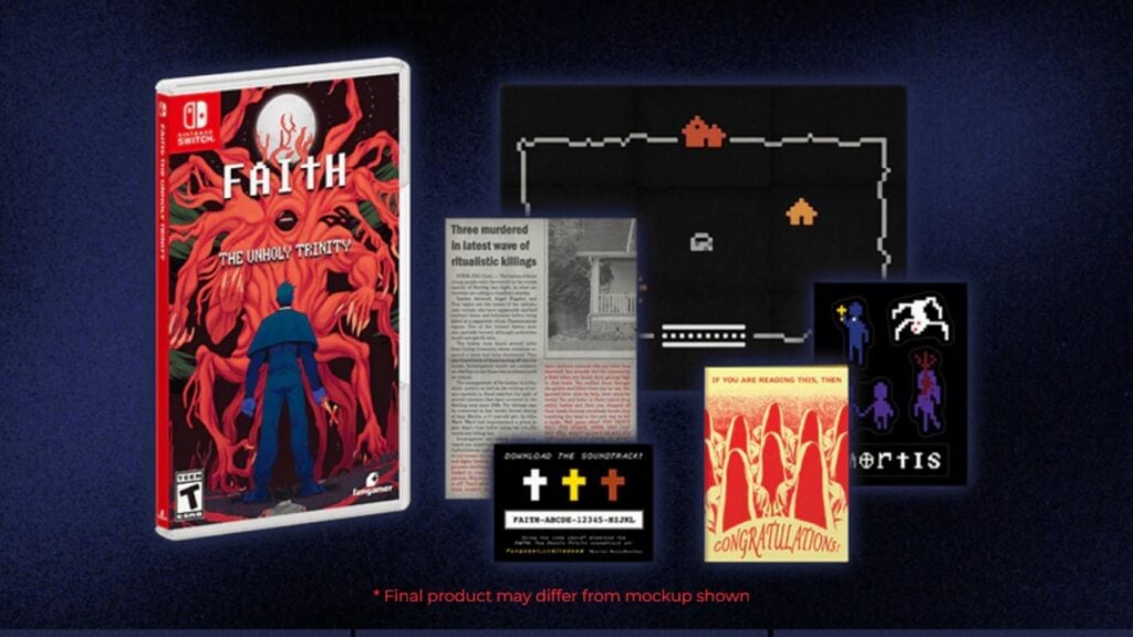 FAITH: The Unholy Trinity Physical Release