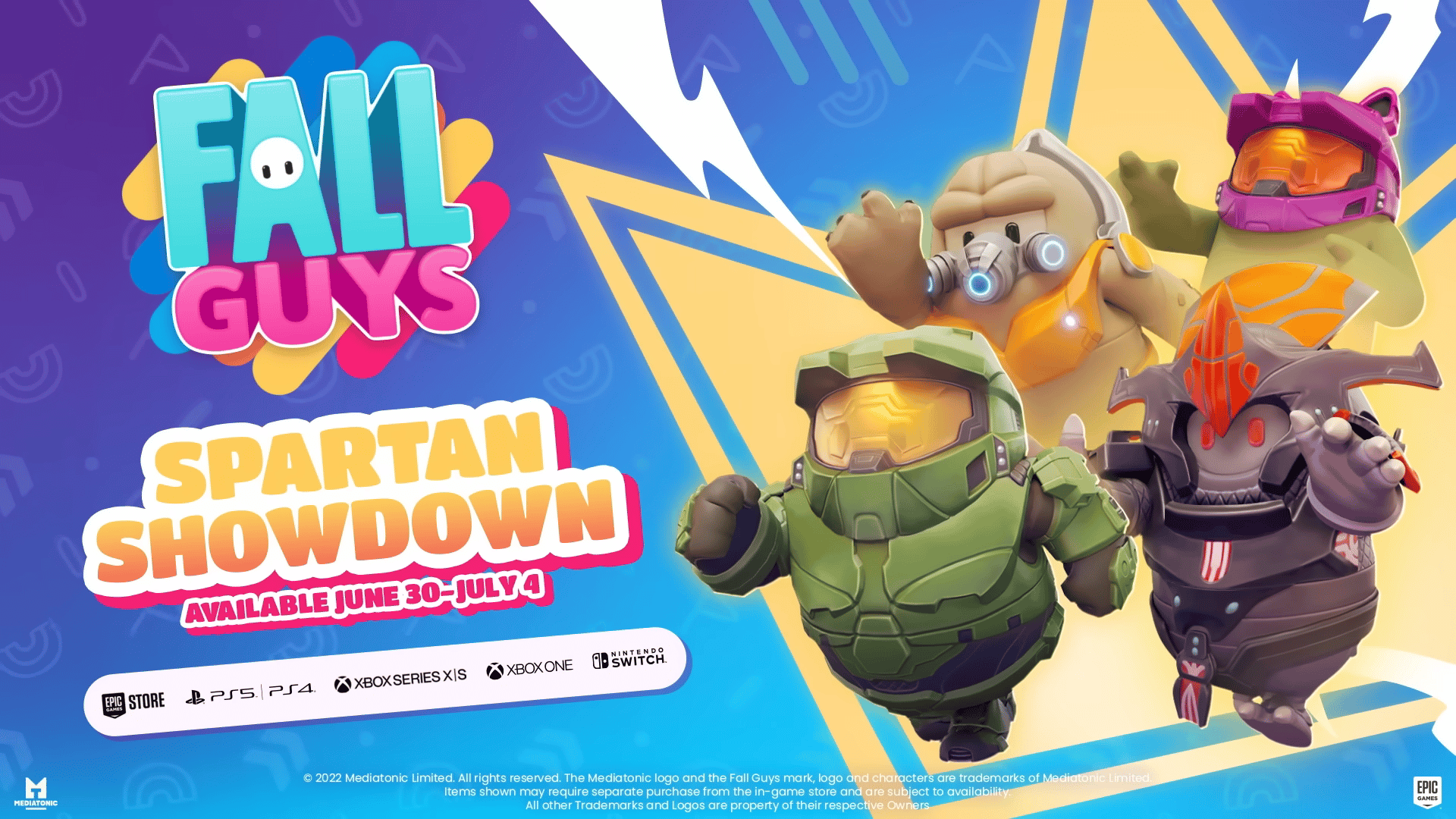 Fall Guys X Halo Spartan Showdown Event