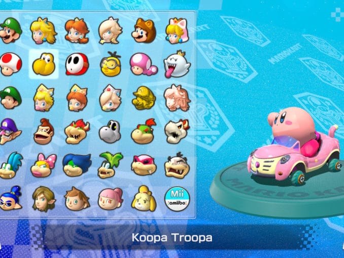 Nieuws - Fan Mod – Kirby, Samus, en Pirahna Plant toegevoegd aan Mario Kart 8 Deluxe 