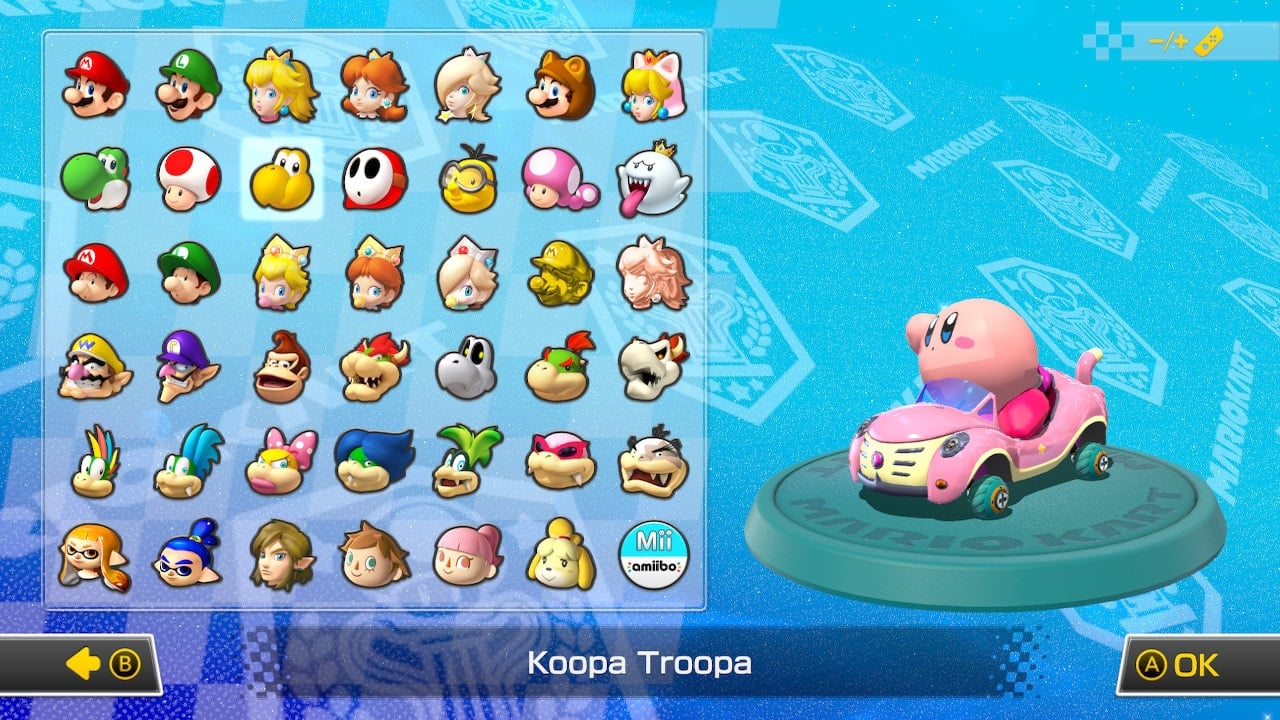 Fan Mod – Kirby, Samus, en Pirahna Plant toegevoegd aan Mario Kart 8 Deluxe