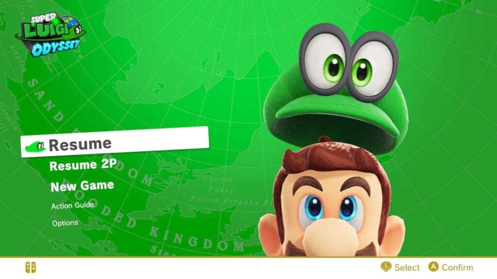 Fan Mod – Playable Luigi in Super Mario Odyssey Fan Mod – Playable Luigi in Super Mario Odyssey