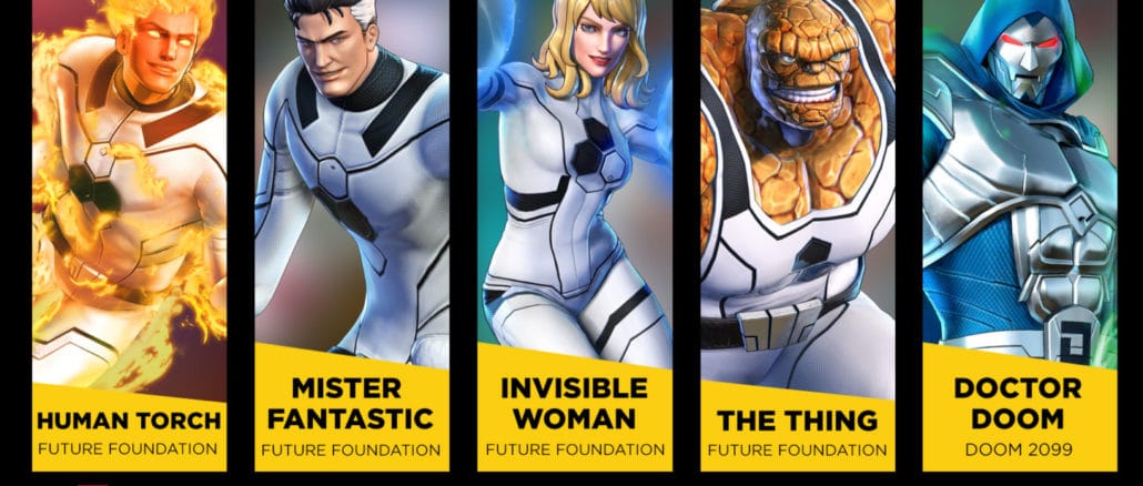 Fantastic Four Alternatieve outfits – Marvel Ultimate Alliance 3 DLC