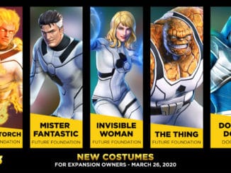Fantastic Four Alternate Outfits – Marvel Ultimate Alliance 3 DLC