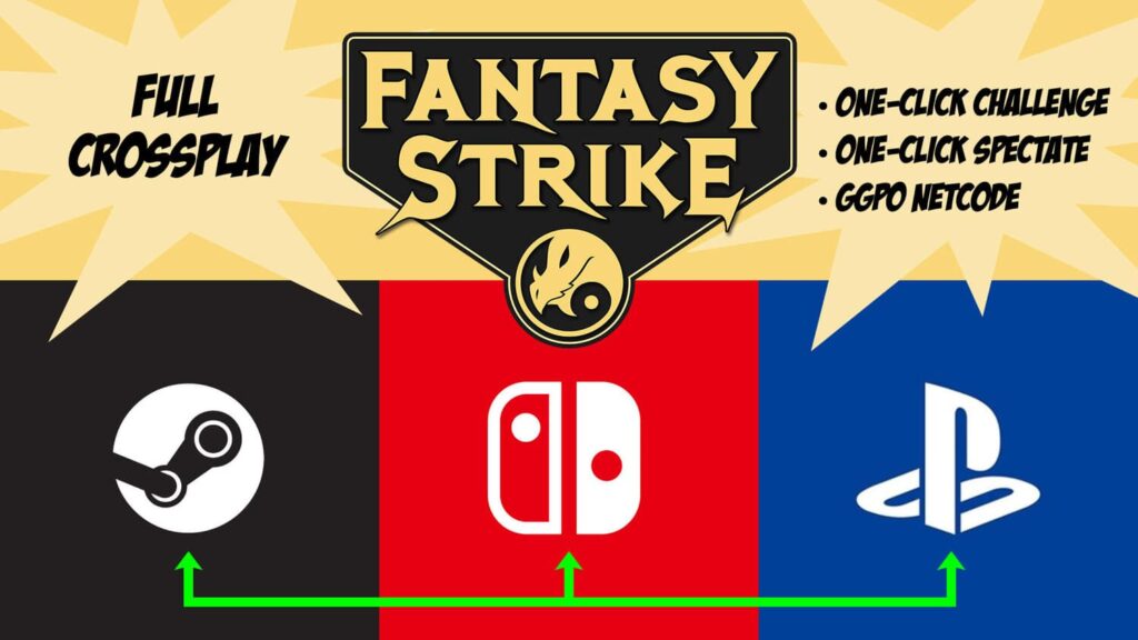 Fantasy Strike – Crossplay with PS4 and Steam