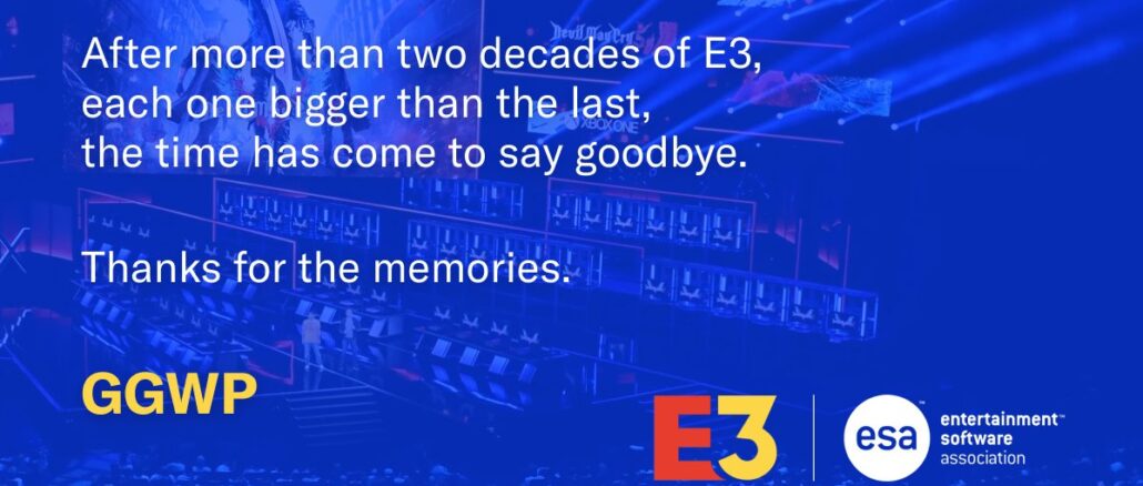 Afscheid van E3: einde van een iconisch gamingtijdperk
