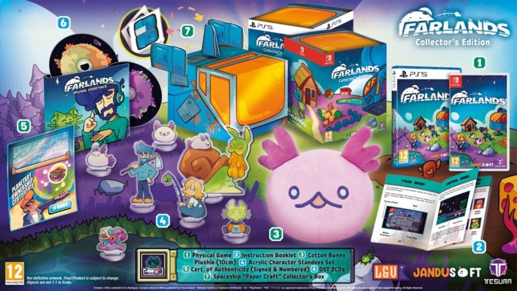 Farlands krijgt fysieke Nintendo Switch-release met Collector’s Edition op 11 december