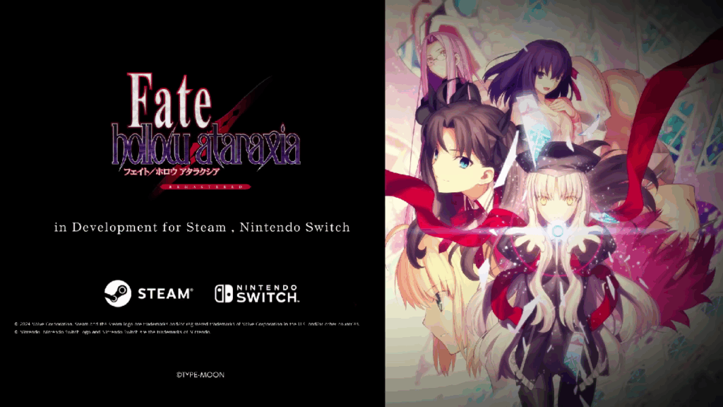 Fate/Hollow Ataraxia Remaster Announced