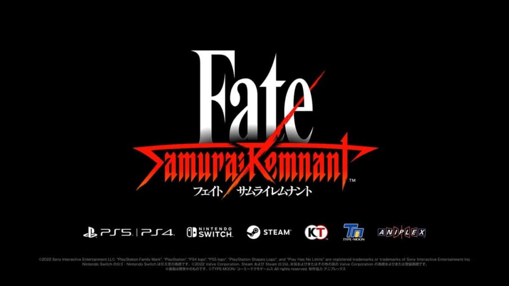Fate/Samurai Remnant announced