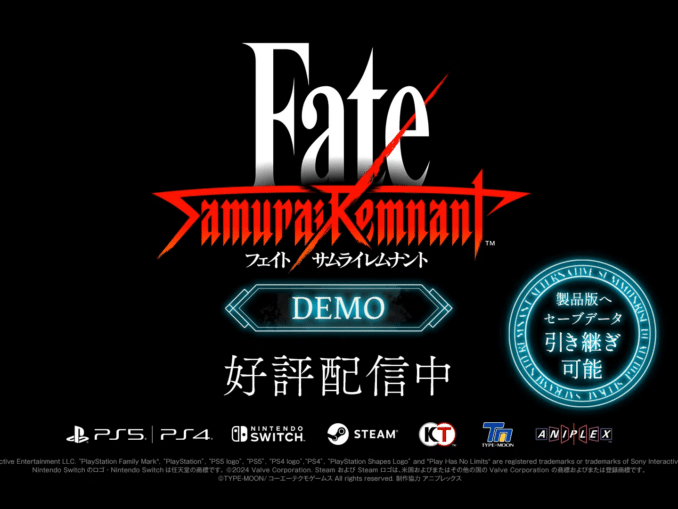 Nieuws - Fate/Samurai Remnant-demo: jouw toegangspoort tot Sabre’s wereld 