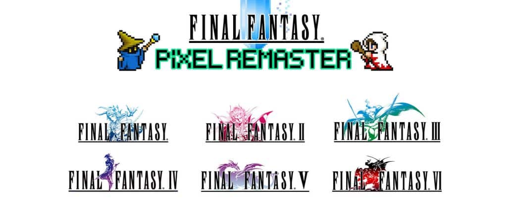 Final Fantasy Pixel Remaster Series beoordeeld door de ESRB