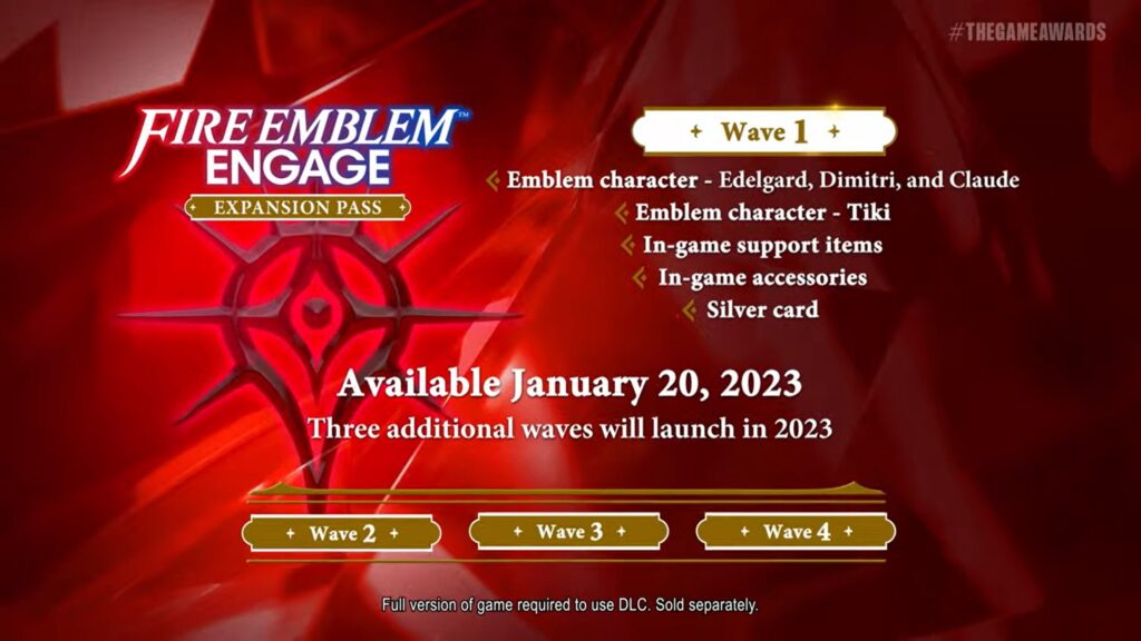 Fire Emblem Engage – Expansion Pass details