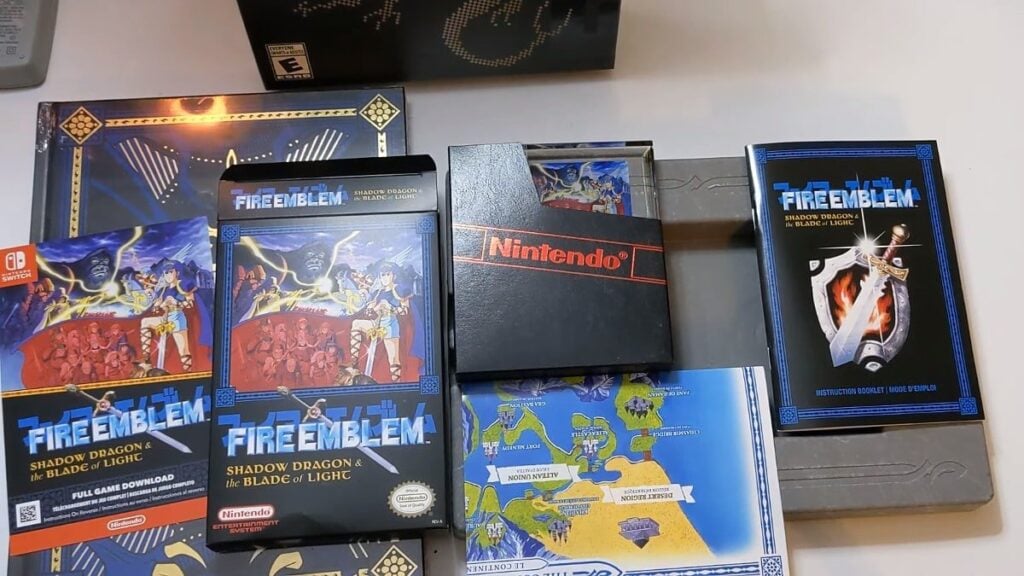 Fire Emblem: Shadow Dragon & The Blade Of Light’s Anniversary Edition Bundle unboxing