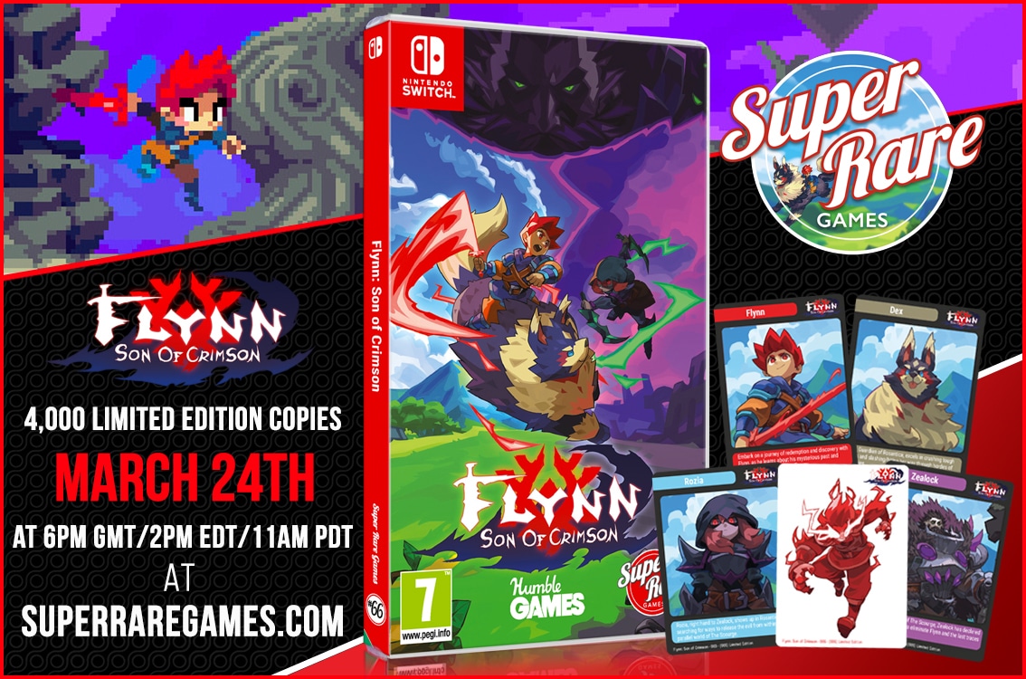 Flynn: Son of Crimson – Super Rare Games fysieke release