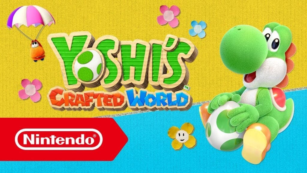 Footage of local co-op in Yoshi’s Crafted World