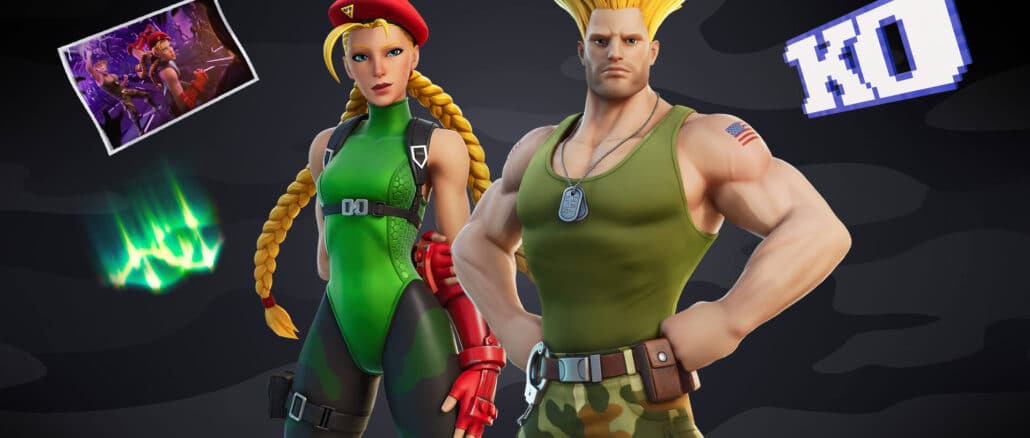 Fortnite – Cammy and Guile from Street Fighter coming August 7th