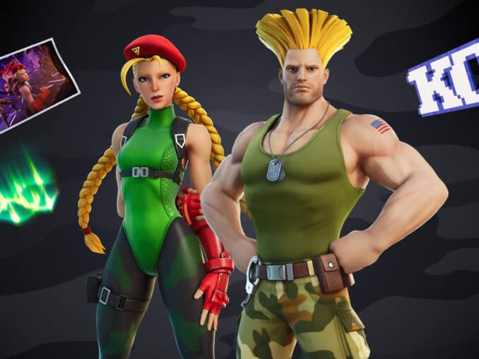 Nieuws - Fortnite – Cammy en Guile van Street Fighter komen op 7 augustus 