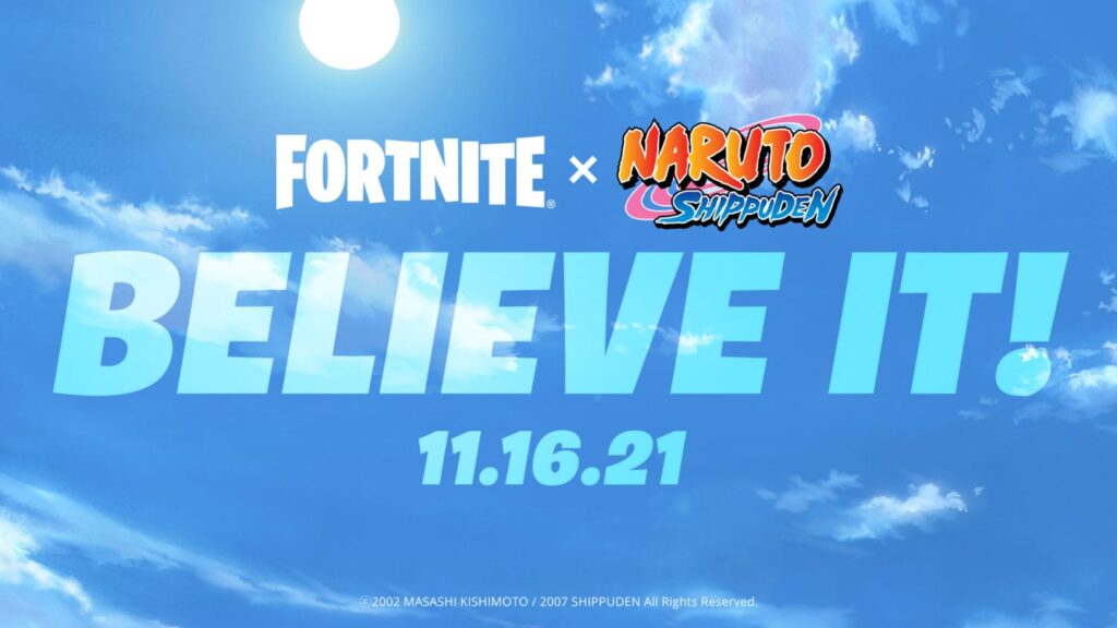 Fortnite – Naruto Shippuden crossover aangekondigd